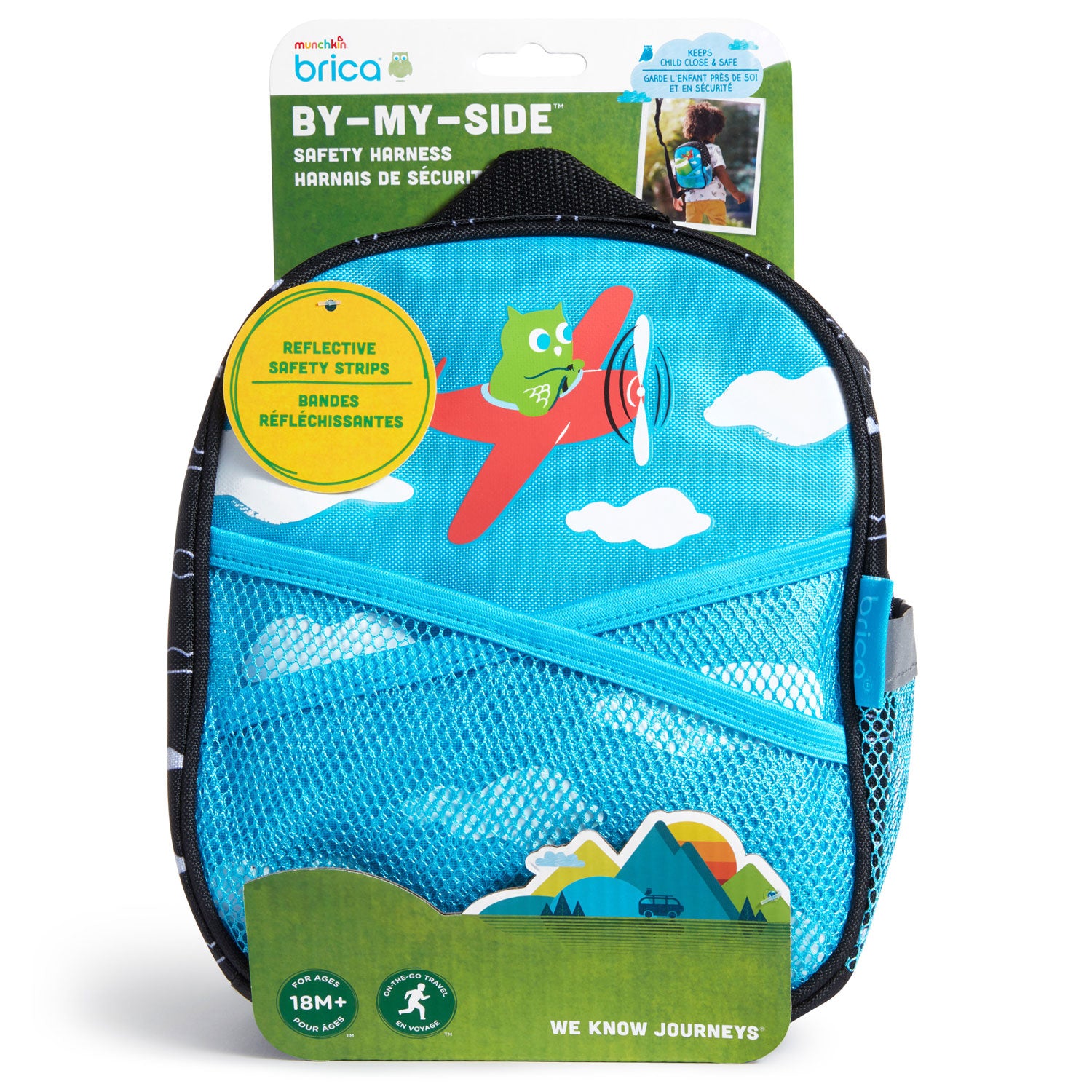 Brica By-My-Side™ Baby Safety Harness, Owl