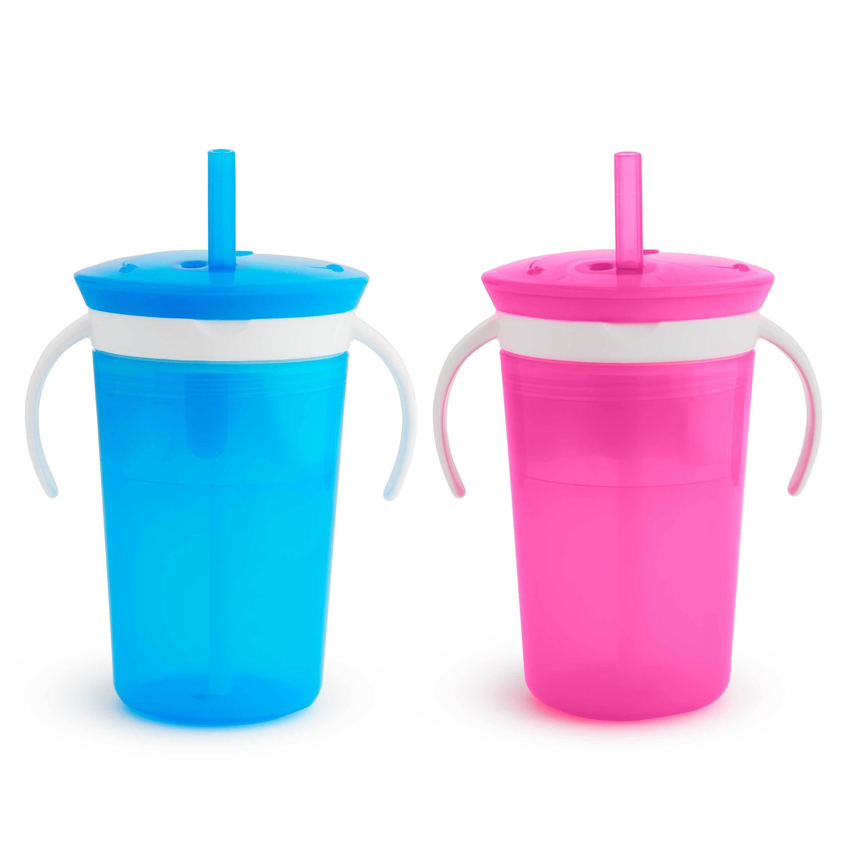 SnackCatch & Sip™ 2-in-1 Snack & Straw Cup, 9oz, 2pk