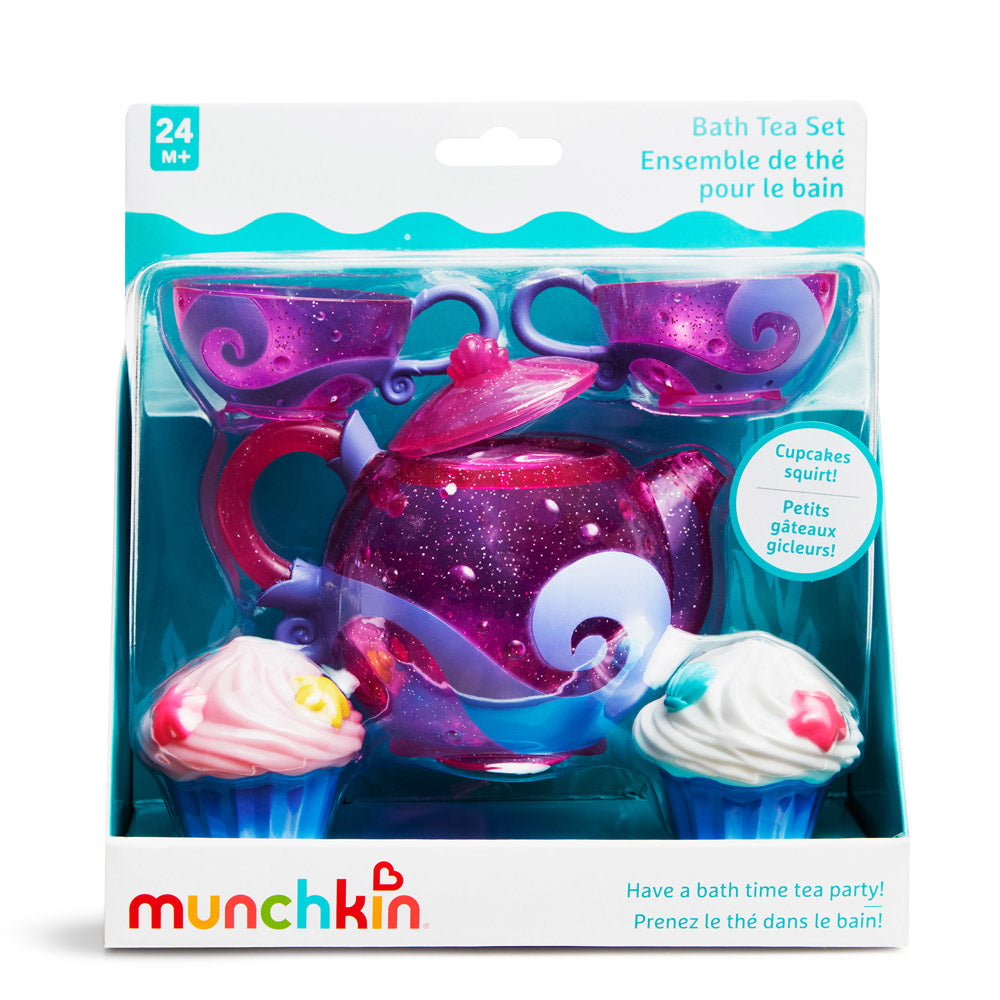 Bath Tea & Cupcake Set