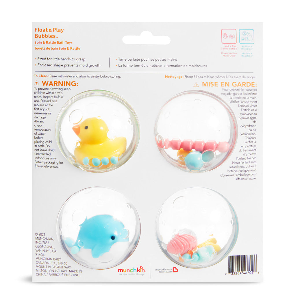 Float & Play Bubbles, 4pk