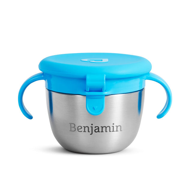 Personalized Snack+™ Stainless Steel Snack Catcher®