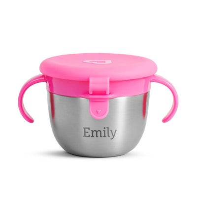 Personalized Snack+™ Stainless Steel Snack Catcher®