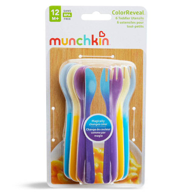 ColorReveal™ Color Changing Toddler Forks & Spoons