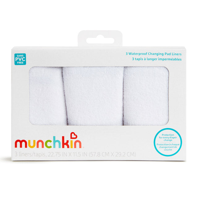 Waterproof Changing Pad Liners, 3pk