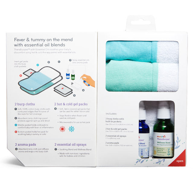 TheraBurpee™ with Essential Oils: Colic & Fever Rescue Kit+