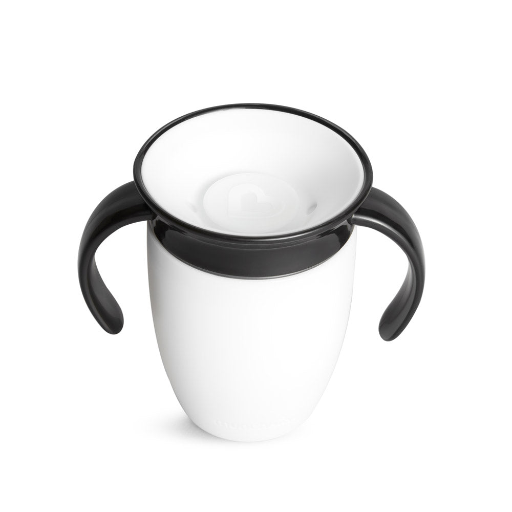 Miracle® 360° Black & White Trainer Cup, 7oz, 2pk