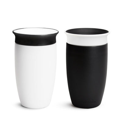 Miracle® 360° Black & White Sippy Cup, 10oz, 2pk