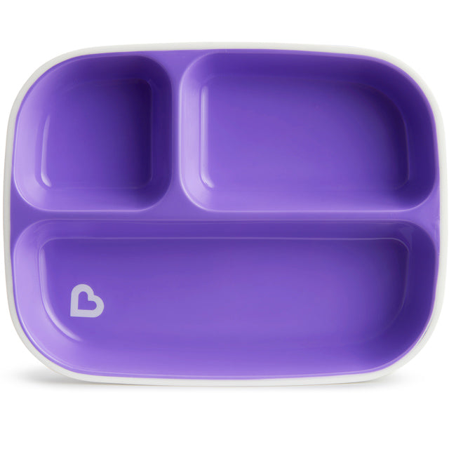 Splash™ Toddler Divided Plates, 2pk