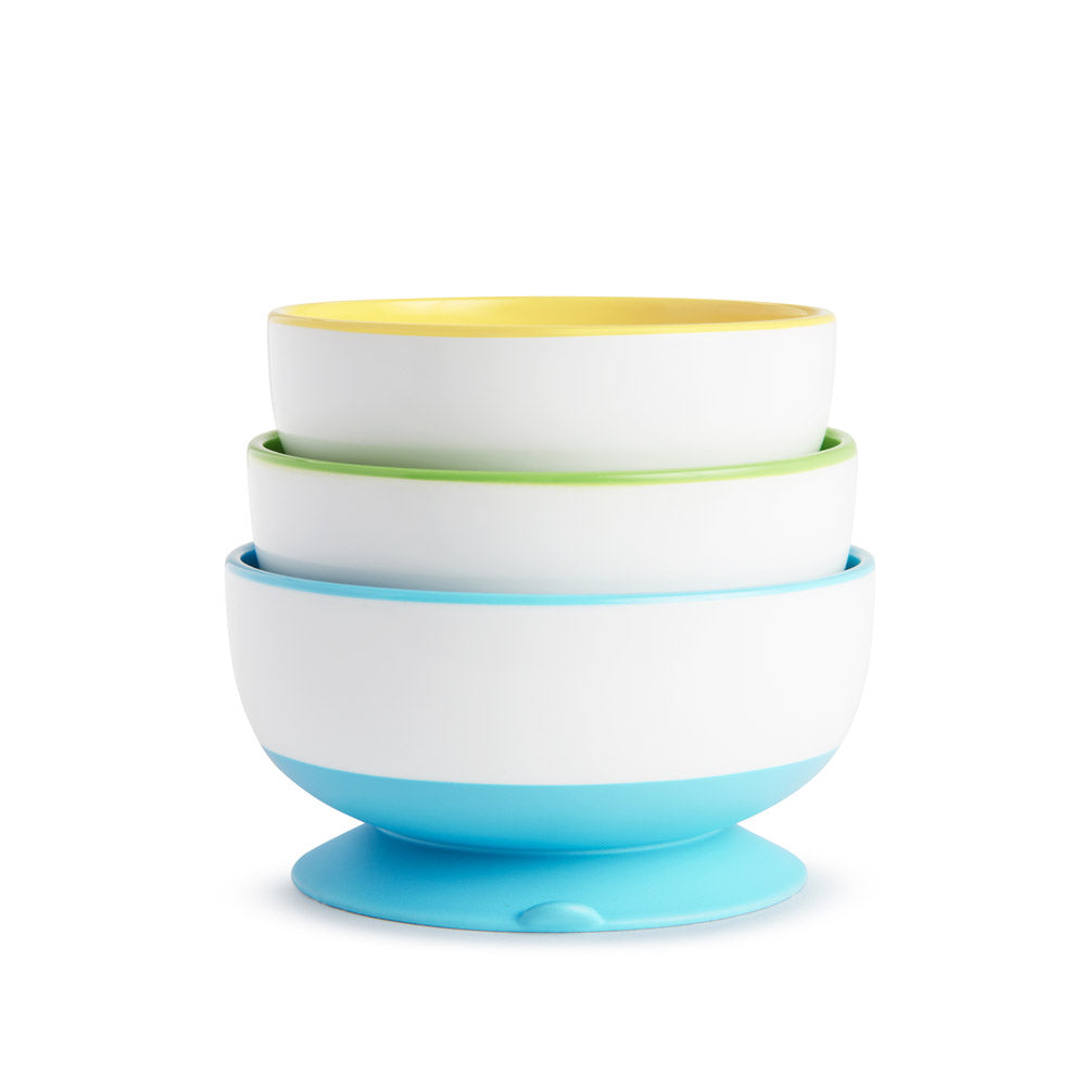 Stay Put™ Suction Bowls, 3pk
