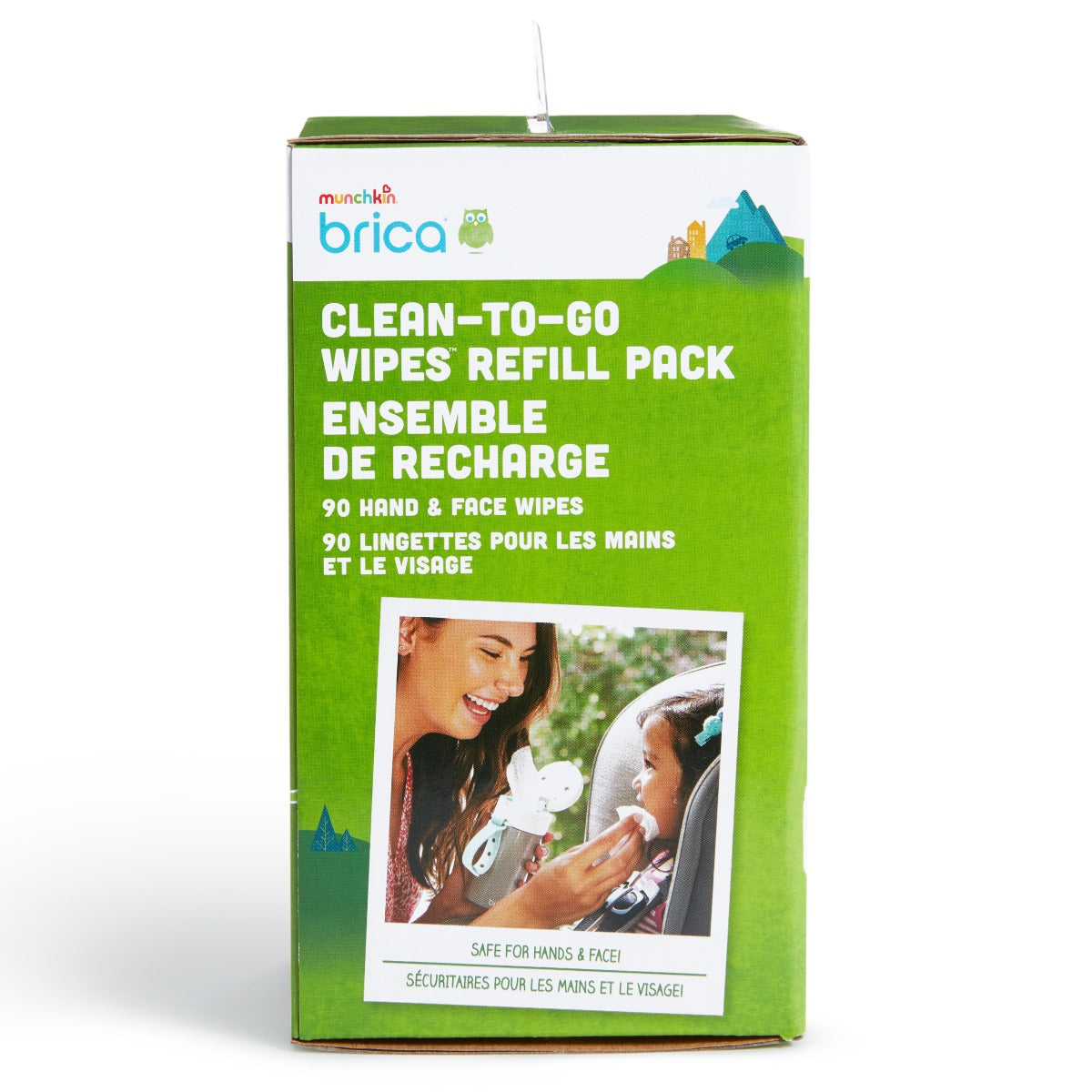 Brica® Clean-to-Go Wipes™ Refill Pack, 3pk