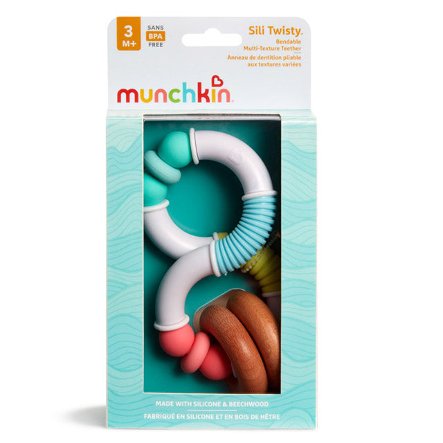 Sili Twisty™ Bendable Multi-Texture Teether Toy