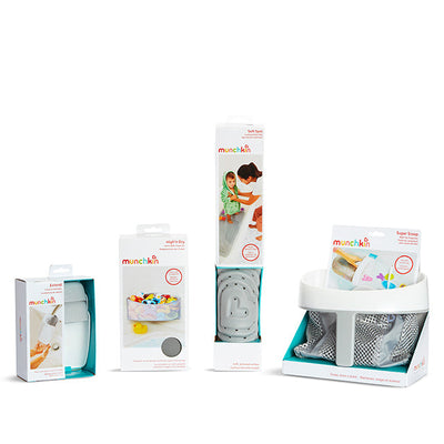 Modern Gray Baby Bath Bundle
