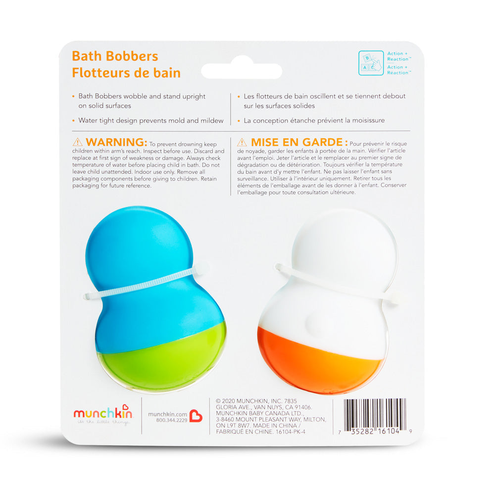 Bath Bobbers™ 2pk, Polar Bear & Penguin