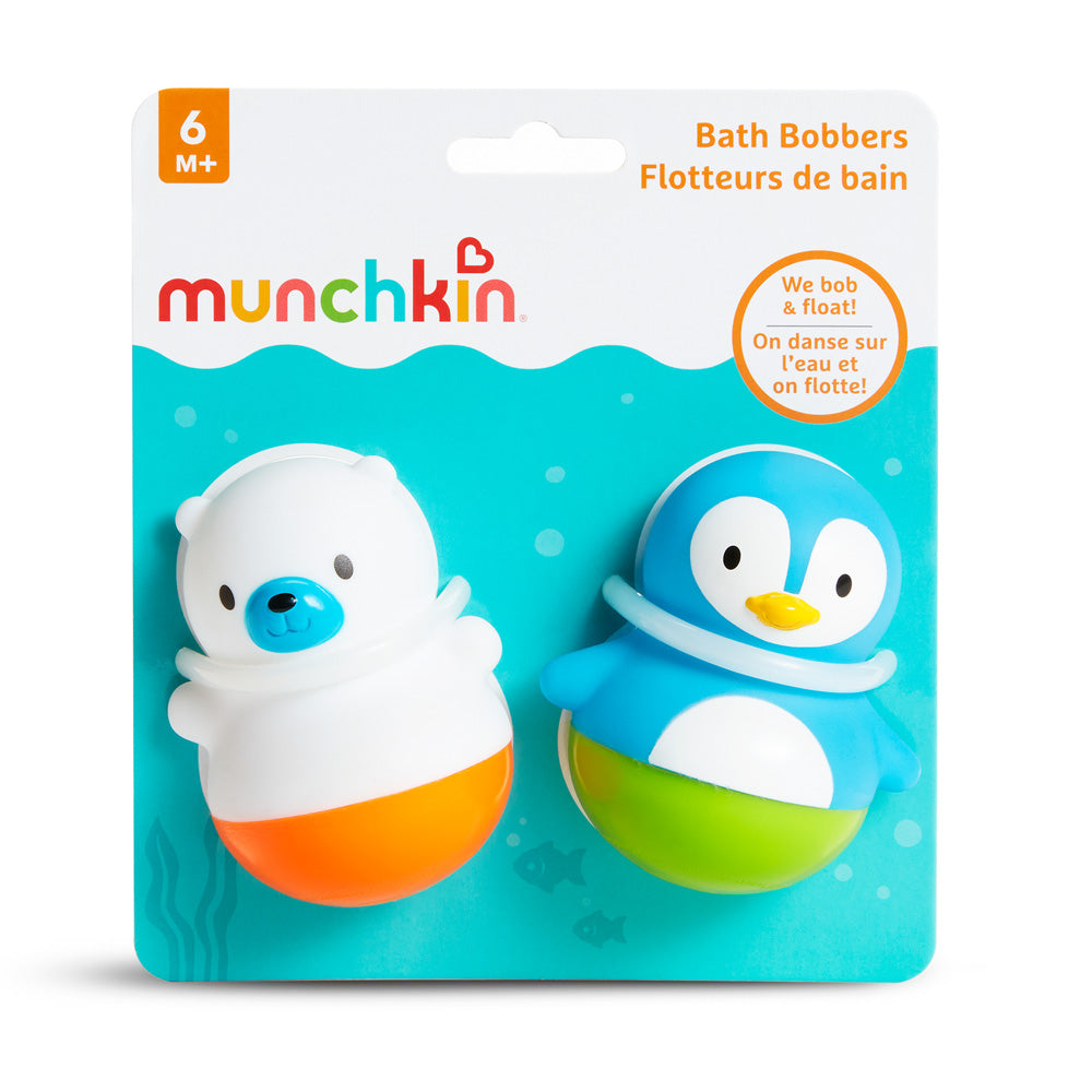 Bath Bobbers™ 2pk, Polar Bear & Penguin
