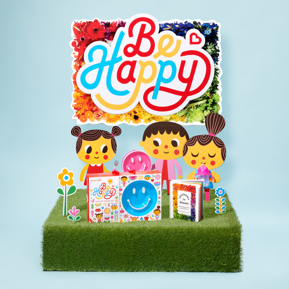 Rainbows in Bloom: Dining Set & Color Discovery Book